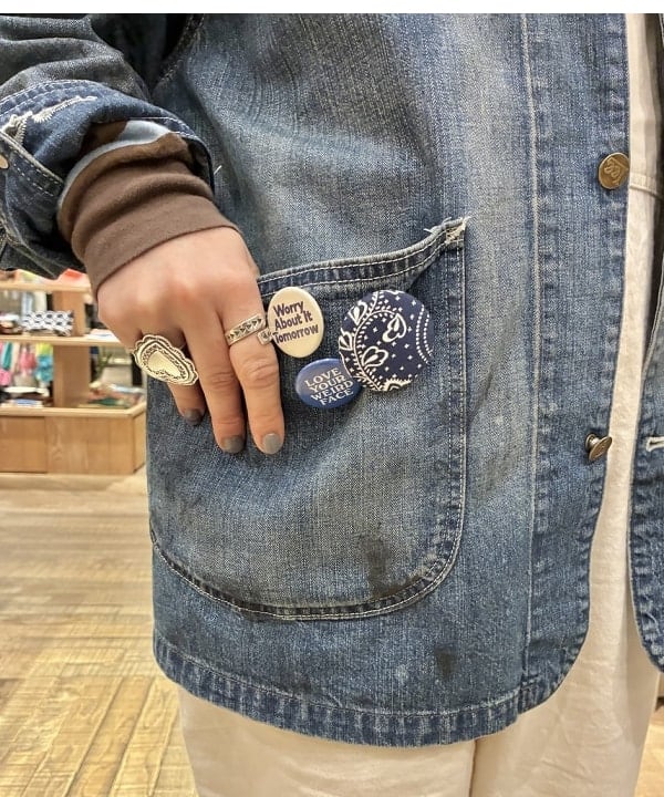 原口 愛さんの「BEAMS WOMEN｜【別注】Lee &times; maturely / ヴィンテージ ロコ ジャケット」を使ったコーディネート