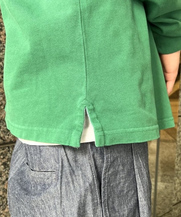 菊田 悠さんの「BEAMS WOMEN｜【別注】Champion / Rugger Shirt」を使ったコーディネート