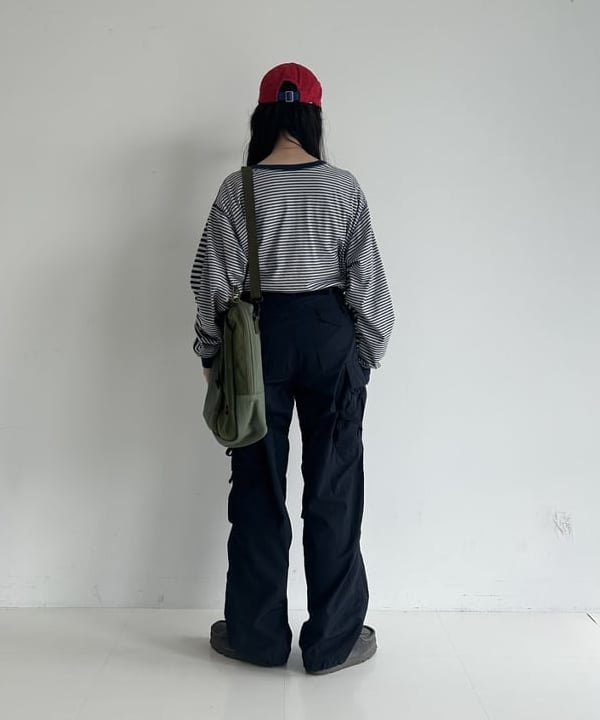 清水 彩乃さんの「BEAMS WOMEN｜【別注】Jeyoka / ナイロン ベルト」を使ったコーディネート