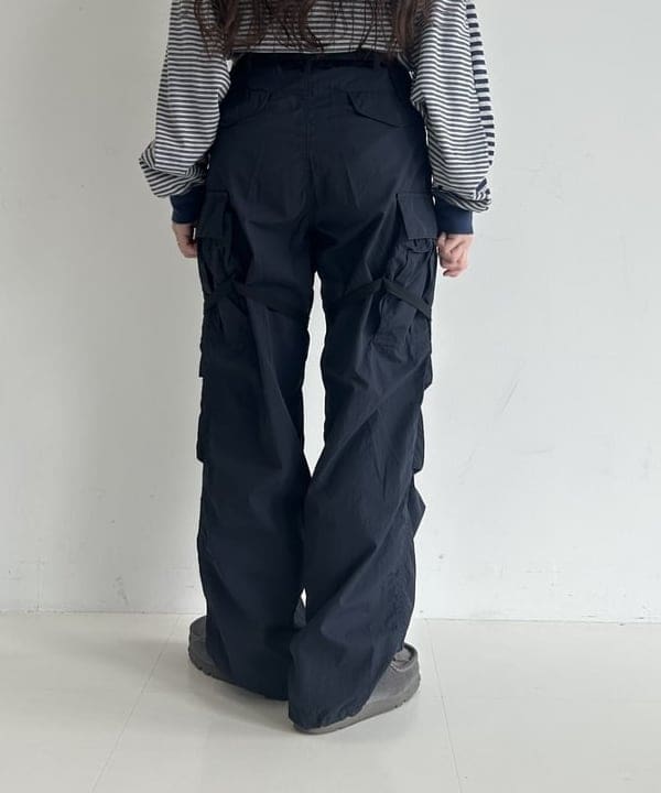 清水 彩乃さんの「BEAMS WOMEN｜【別注】Jeyoka / ナイロン ベルト」を使ったコーディネート