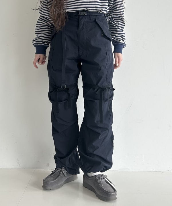 清水 彩乃さんの「BEAMS WOMEN｜【別注】Jeyoka / ナイロン ベルト」を使ったコーディネート