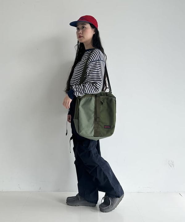 清水 彩乃さんの「BEAMS WOMEN｜【別注】Jeyoka / ナイロン ベルト」を使ったコーディネート