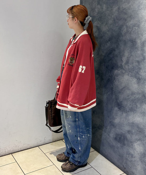 たぐみさんの「BEAMS WOMEN｜【別注】Lee &times; maturely / リメイク ユーズド パンツ」を使ったコーディネート