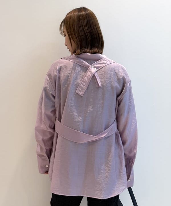 松本 佳菜子さんの「BEAMS WOMEN｜【別注】DANTON / インナー Tシャツ」を使ったコーディネート