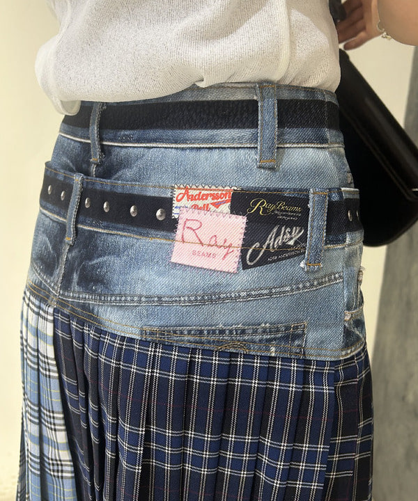 ハルカさんの「BEAMS WOMEN｜バックスリット カーブ ヘムTシャツ」を使ったコーディネート