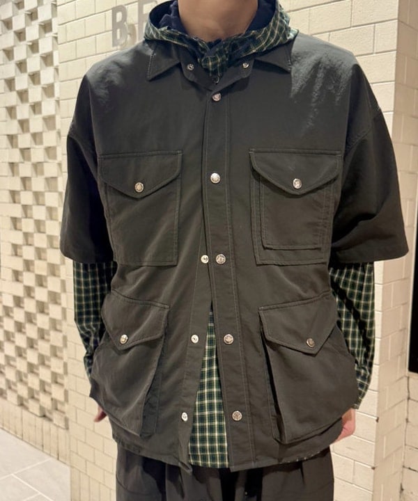 藤井 倖輝さんの「BEAMS WOMEN｜Check Pullover Anorack」を使ったコーディネート