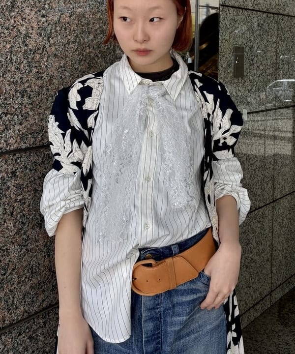 水野 萌香さんの「BEAMS WOMEN｜【別注】Lee &times; maturely / ヴィンテージ ペインター パンツ」を使ったコーディネート