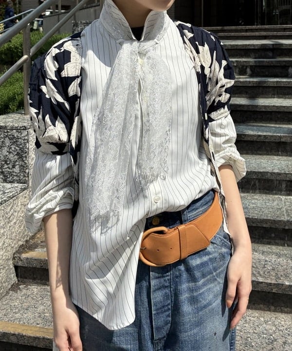 水野 萌香さんの「BEAMS WOMEN｜【別注】Lee &times; maturely / ヴィンテージ ペインター パンツ」を使ったコーディネート