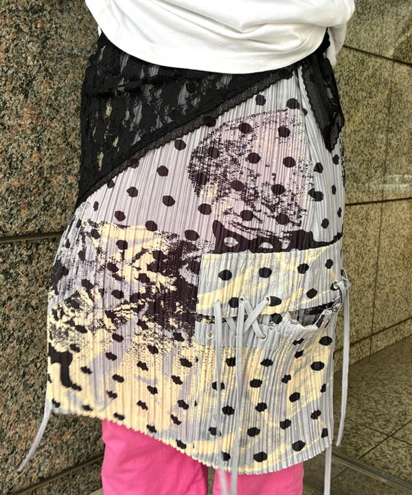 ayca!さんの「BEAMS WOMEN｜レース スカーフ」を使ったコーディネート