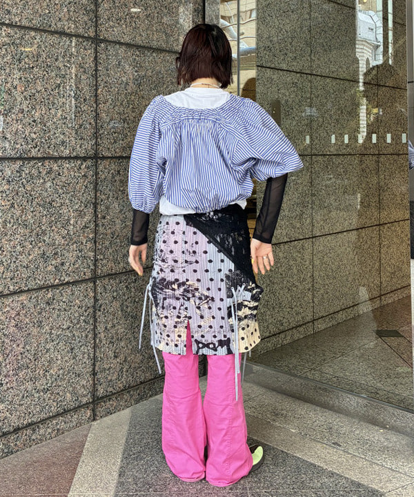 ayca!さんの「BEAMS WOMEN｜レース スカーフ」を使ったコーディネート