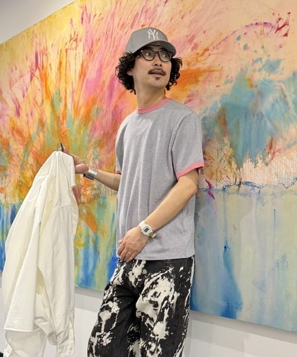 BAKU(東江 漠)さんの「BEAMS WOMEN｜ヘビーオックスフォード ボタンダウンシャツ」を使ったコーディネート