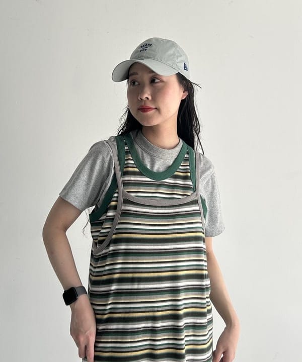 清水 彩乃さんの「BEAMS WOMEN｜【別注】NEW ERA / BBロゴ 920 キャップ」を使ったコーディネート