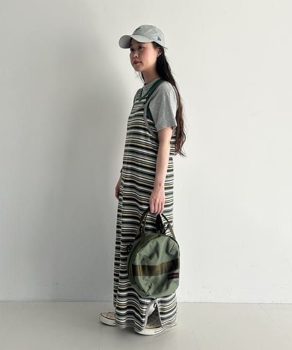 清水 彩乃さんの「BEAMS WOMEN｜【別注】NEW ERA / BBロゴ 920 キャップ」を使ったコーディネート