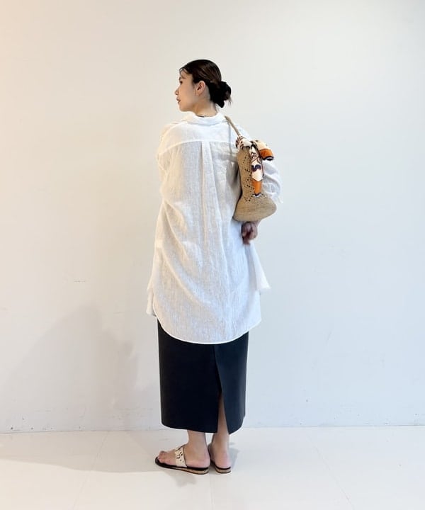 AONO SHIKAMAさんの「BEAMS WOMEN｜ビーチサイド シャツ .M」を使ったコーディネート