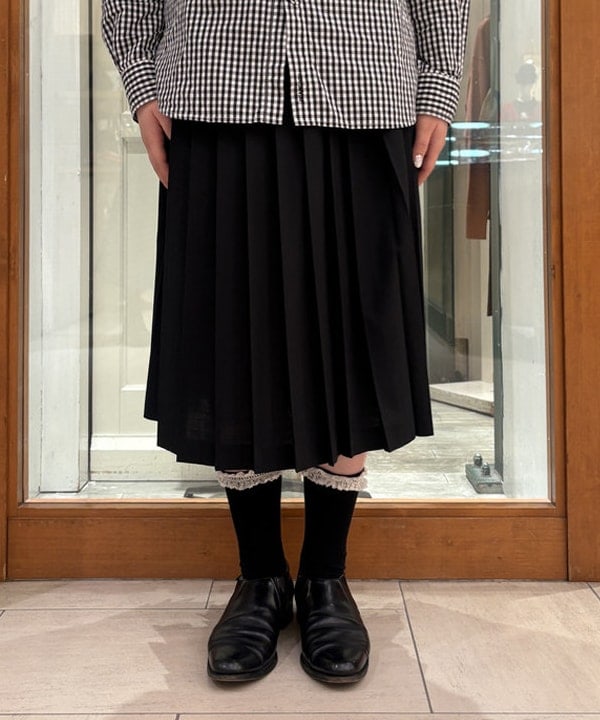 大石彩可さんの「BEAMS WOMEN｜ロゴ ベレー」を使ったコーディネート