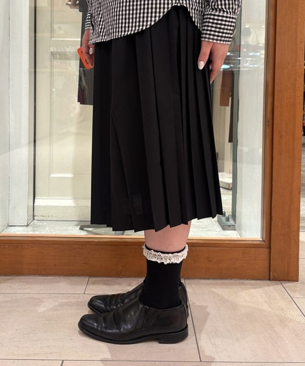 大石彩可さんの「BEAMS WOMEN｜ロゴ ベレー」を使ったコーディネート