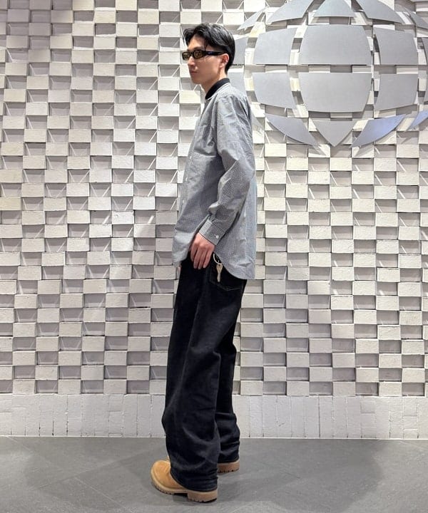 Yutoさんの「BEAMS WOMEN｜【別注】FRED PERRY / リブカラー シャツ」を使ったコーディネート