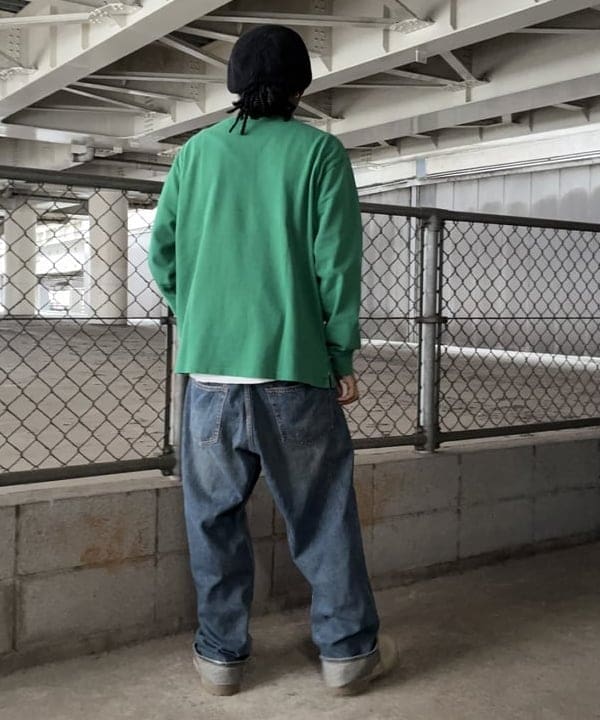 NADEL ナデールさんの「BEAMS WOMEN｜【別注】Champion / Rugger Shirt」を使ったコーディネート