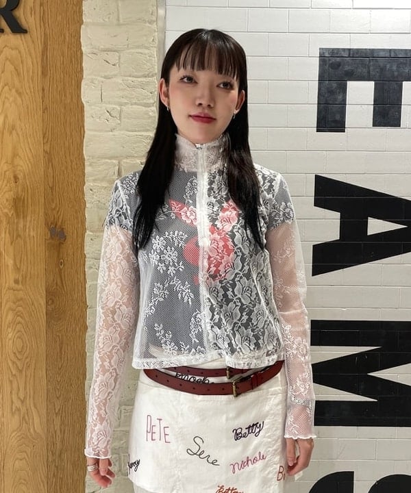 rinnaさんの「BEAMS WOMEN｜エンブロ エプロン パンツ」を使ったコーディネート