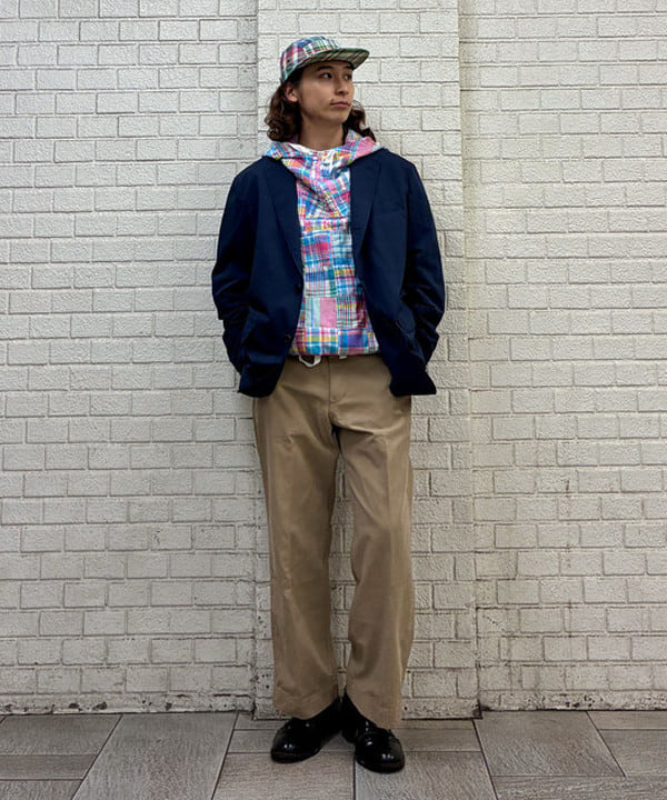 Kellyさんの「BEAMS WOMEN｜3B Anywhere(wear) Jacket Seersucker Plaid」を使ったコーディネート