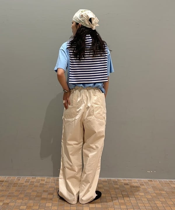 ばるたんさんの「BEAMS WOMEN｜【別注】Lee &times; maturely / リメイク ペインター パンツ」を使ったコーディネート