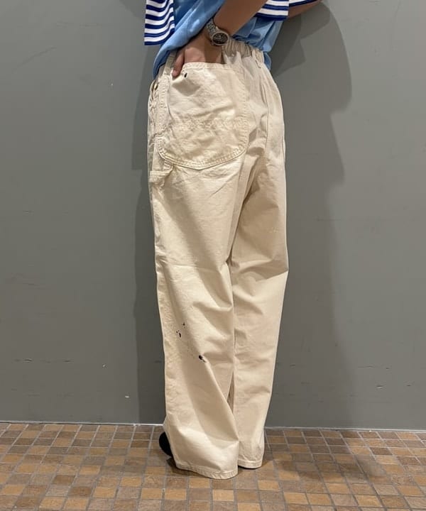 ばるたんさんの「BEAMS WOMEN｜【別注】Lee &times; maturely / リメイク ペインター パンツ」を使ったコーディネート