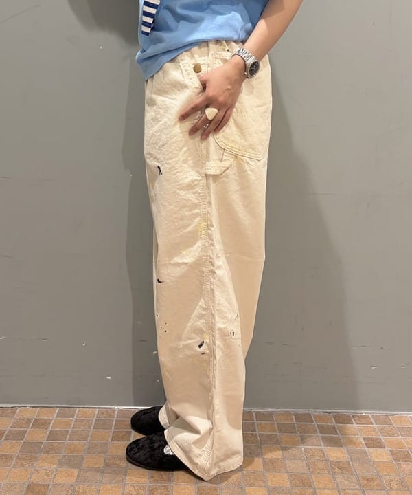 ばるたんさんの「BEAMS WOMEN｜【別注】Lee &times; maturely / リメイク ペインター パンツ」を使ったコーディネート