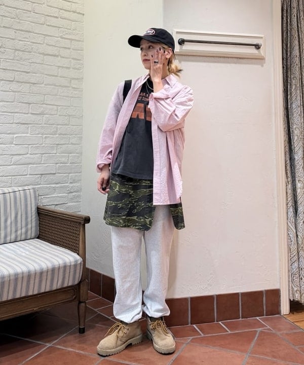 Heg.さんの「BEAMS WOMEN｜KING ROPES / LOW PROFILE CAP」を使ったコーディネート