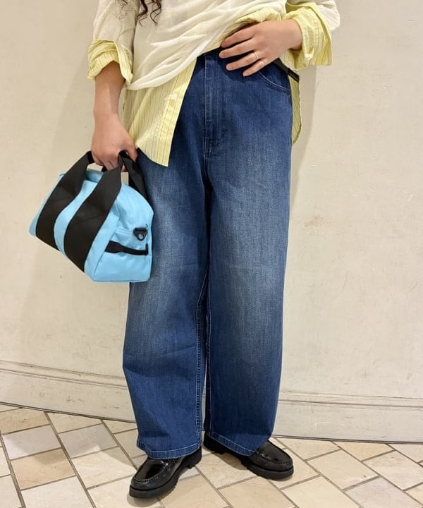 EMORIさんの「BEAMS WOMEN｜シアー ナンバリング フットボール」を使ったコーディネート