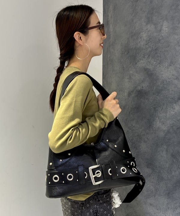 ササキさんの「BEAMS WOMEN｜ジャカード デニム ストレート パンツ」を使ったコーディネート