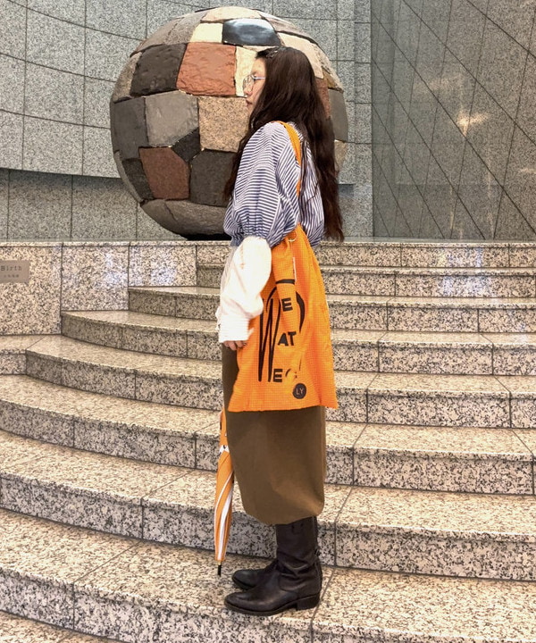 須賀さんの「BEAMS WOMEN｜LY / A3sac」を使ったコーディネート