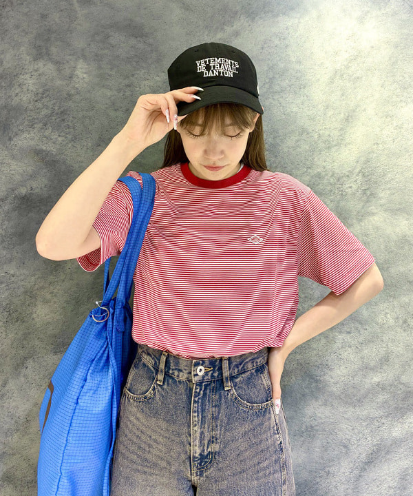 遠藤 かなたさんの「BEAMS WOMEN｜オーバーダイ デニム パンツ」を使ったコーディネート