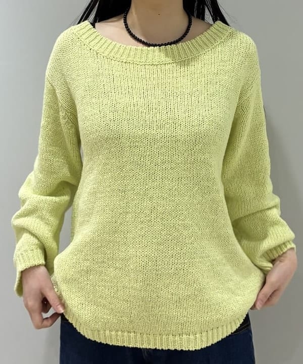 OSUMIさんの「BEAMS WOMEN｜コットン ローゲージ ロングスリーブ プルオーバー」を使ったコーディネート