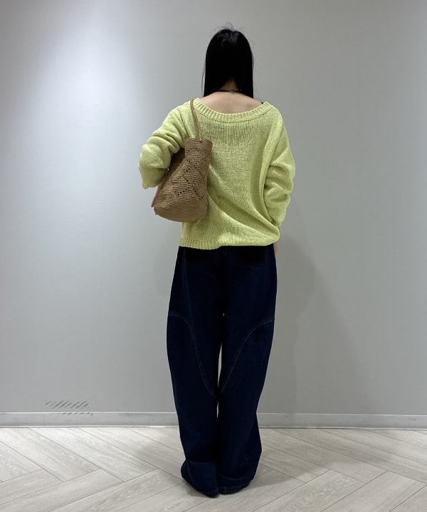 OSUMIさんの「BEAMS WOMEN｜コットン ローゲージ ロングスリーブ プルオーバー」を使ったコーディネート