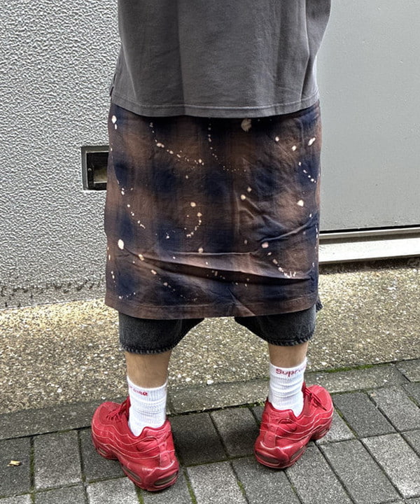 照田 拓史さんの「BEAMS WOMEN｜【別注】Champion / Rugger Shirt」を使ったコーディネート