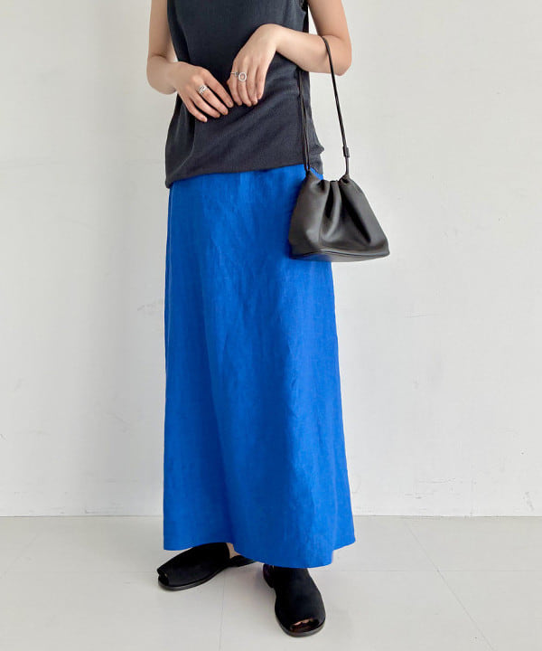 中丸　栞さんの「BEAMS WOMEN｜ソフトレザー 2WAY バッグ」を使ったコーディネート