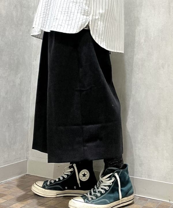 菊田 悠さんの「BEAMS WOMEN｜バックボタンシャツ」を使ったコーディネート