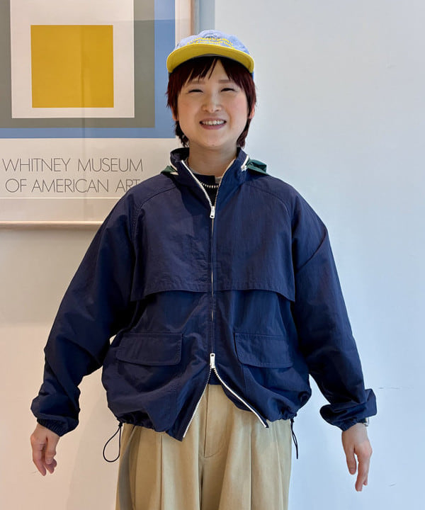 木村 梨香さんの「BEAMS WOMEN｜ナイロン パッカブル フード ジャケット」を使ったコーディネート