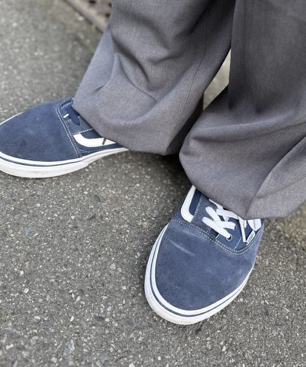 BAKU(東江 漠)さんの「BEAMS WOMEN｜ワイドストレート 2プリーツ  スラックス」を使ったコーディネート