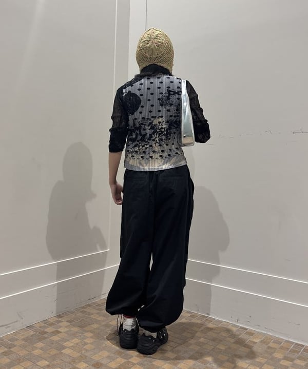 村松 舞さんの「BEAMS WOMEN｜PonPon ボンネット帽」を使ったコーディネート