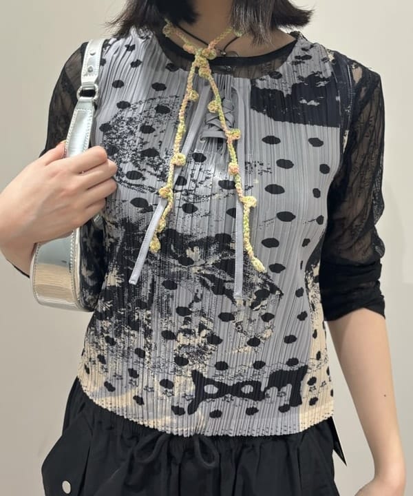 村松 舞さんの「BEAMS WOMEN｜PonPon ボンネット帽」を使ったコーディネート