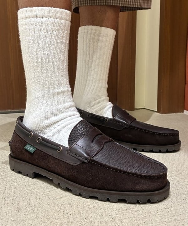 NADEL ナデールさんの「BEAMS WOMEN｜【別注】LACOSTE / チェック ショーツ」を使ったコーディネート