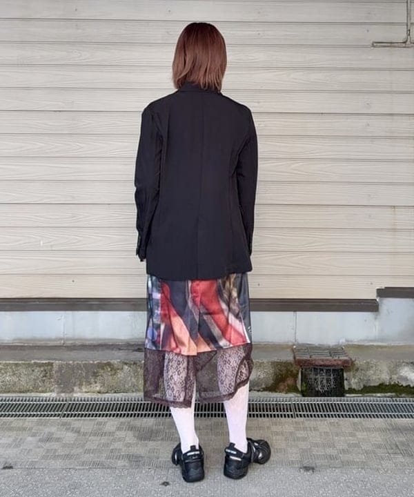 早川 萌子さんの「BEAMS WOMEN｜ソフトクリンクル 4ボタン ダブル ジャケット」を使ったコーディネート