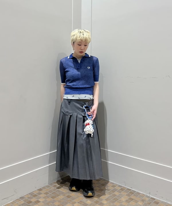 あさひさんの「BEAMS WOMEN｜ボックス プリーツ ミディ スカート」を使ったコーディネート