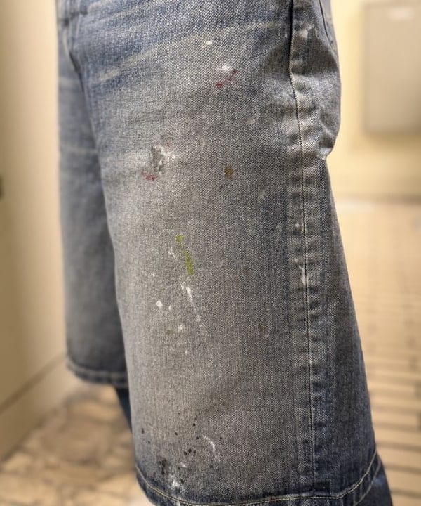 BAKU(東江 漠)さんの「BEAMS WOMEN｜LEE / WIDE DENIM SHORTS」を使ったコーディネート