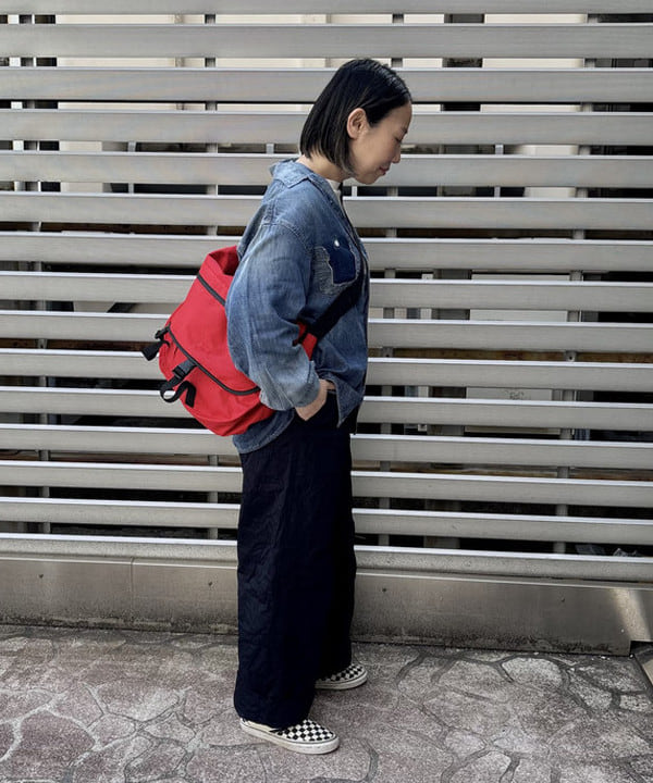 つぼさんの「BEAMS WOMEN｜リンクル パンツ」を使ったコーディネート