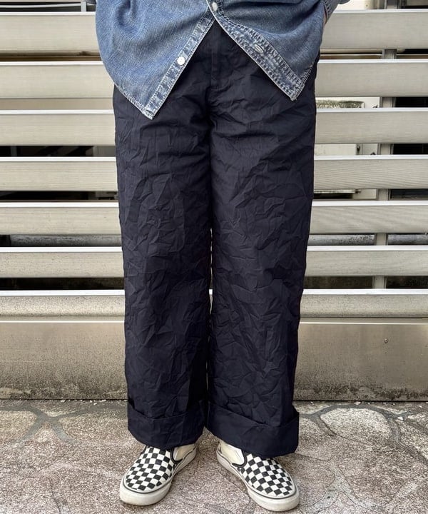 つぼさんの「BEAMS WOMEN｜リンクル パンツ」を使ったコーディネート