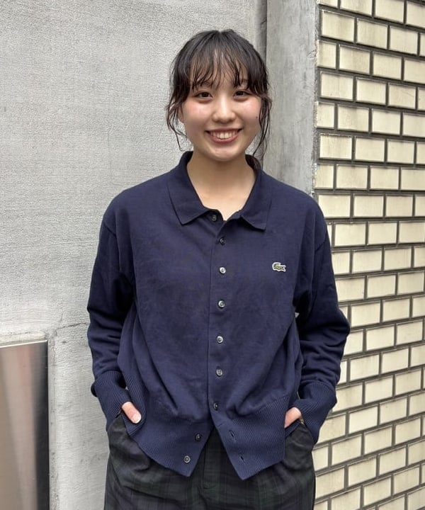 アベアミさんの「BEAMS WOMEN｜チェック スラックス ＜オフィスカジュアル / セットアップ対応 / オンオフ兼用＞」を使ったコーディネート