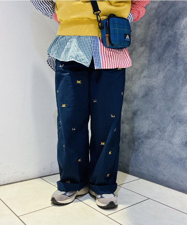 佐藤 歩さんの「BEAMS WOMEN｜ハーフジップ ショートスリーブ スウェット」を使ったコーディネート