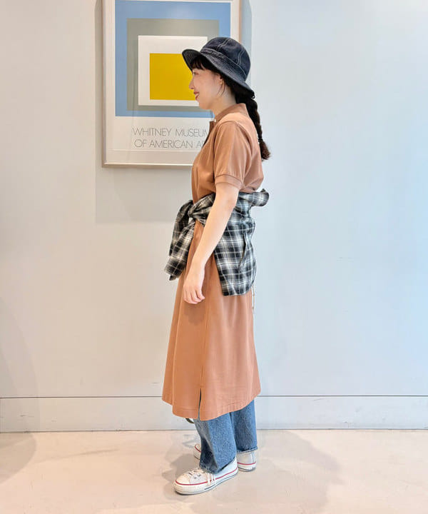 おのすさんの「BEAMS WOMEN｜マドラス チェック ブルゾン」を使ったコーディネート